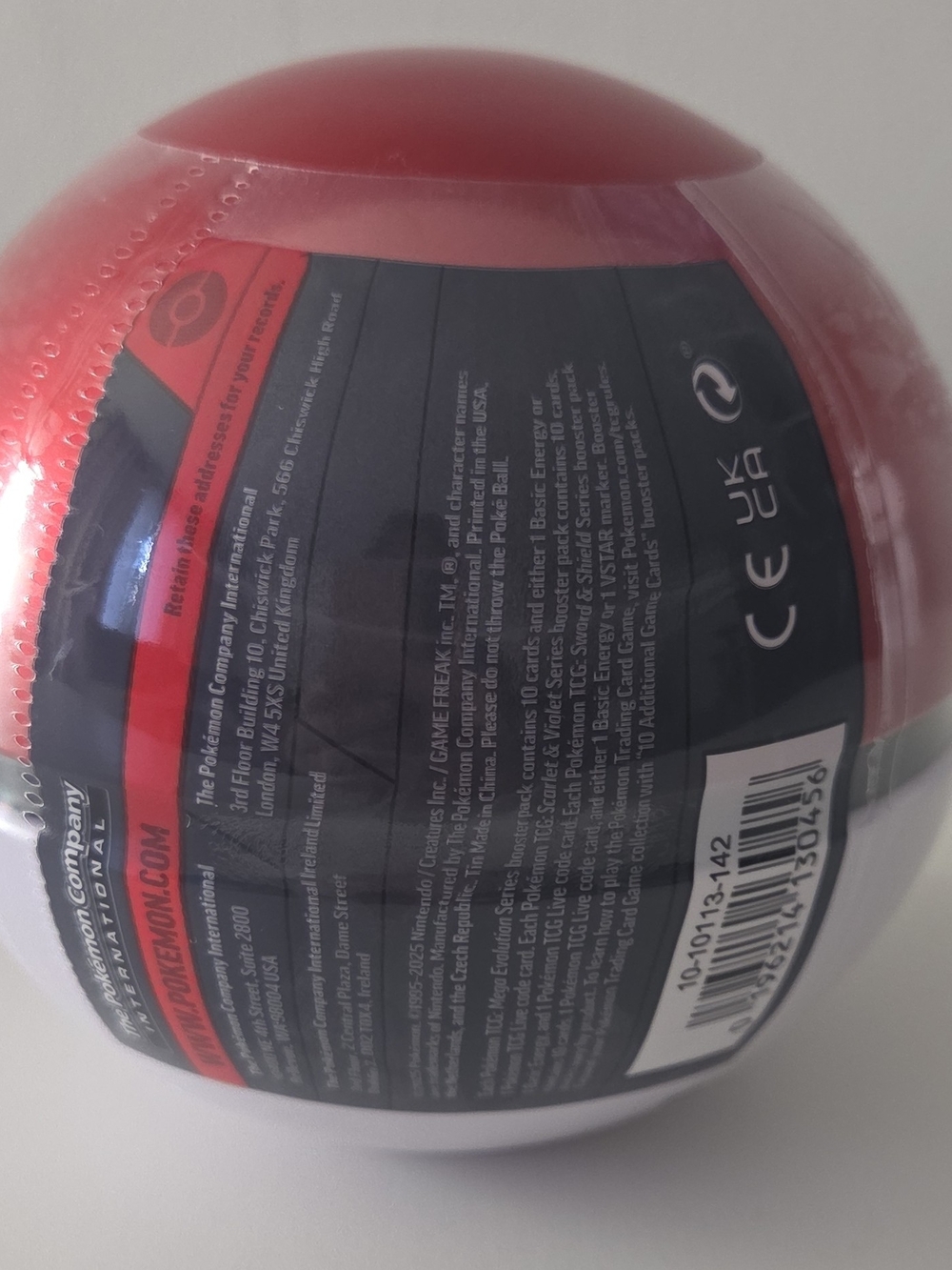 Pokémon TCG Poké Ball Tin - 3 Booster Packs English - Picture 2 of 2